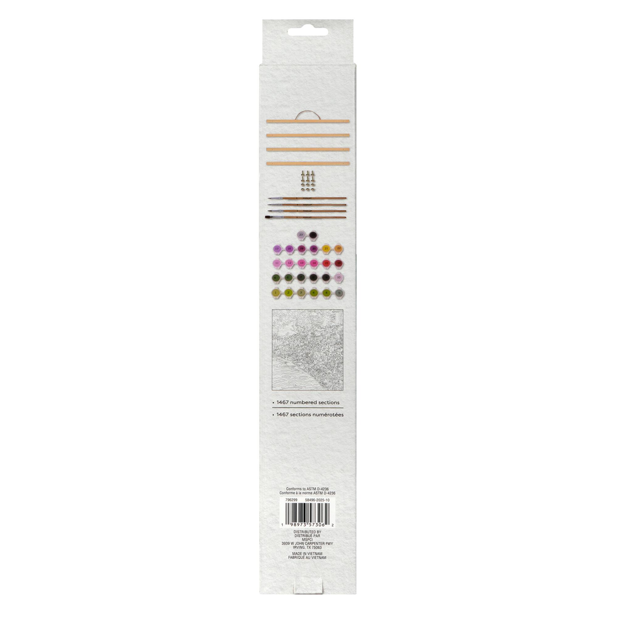 16" x 20" Garden Paint-by-Number Kit by Artist's Loft®
